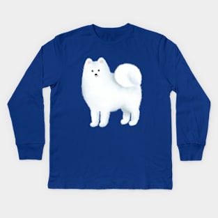 Samoyed Kids Long Sleeve T-Shirt